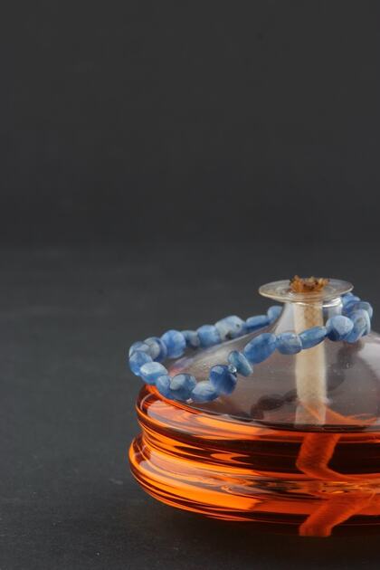 Certified Kyanite (Stone) Natural Stone Bracelet Natural Cut