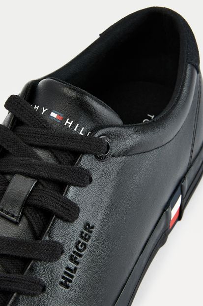 Tommy Hilfiger Siyah - Premium Corporate Vulc Sneaker - 1