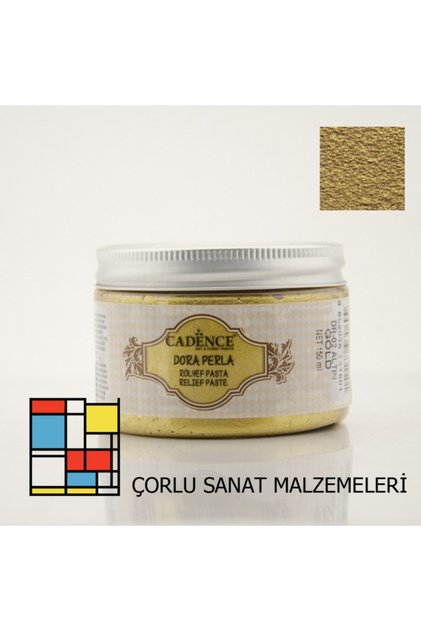 Dora Perla Rölyef Pasta Dr-02 Altın 150ml