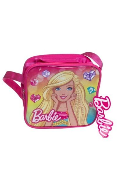 Genel Markalar Kız Çocuk Pembe Barbie Beslenme Çantası 96519 - 1