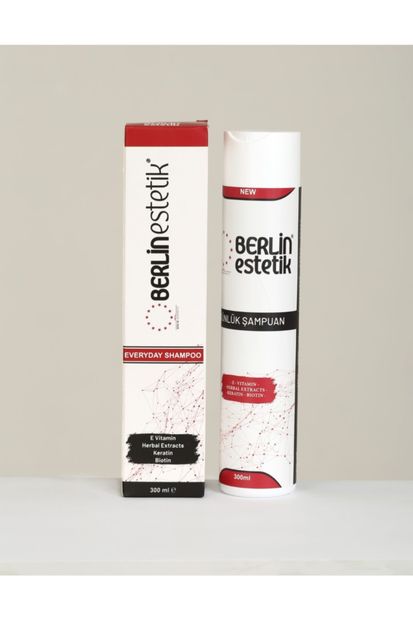 BerlinEstetik Sağlıklı Ve Parlak Saçlar Için Saç Dökülmesine Karşı Günlük Şampuan - 1