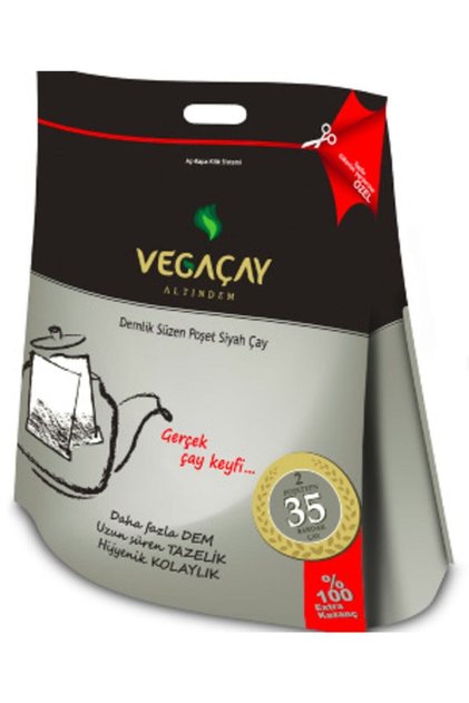 Vega Demlik Çay 30 gr X 100 Adet 3 Kg