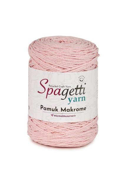 Baby Pink Cotton Macrame Thread