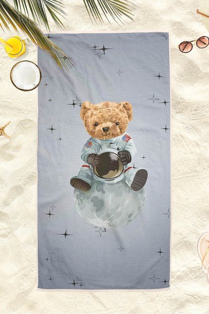 منشفة شاطئ تيدي بير 70x150 سم