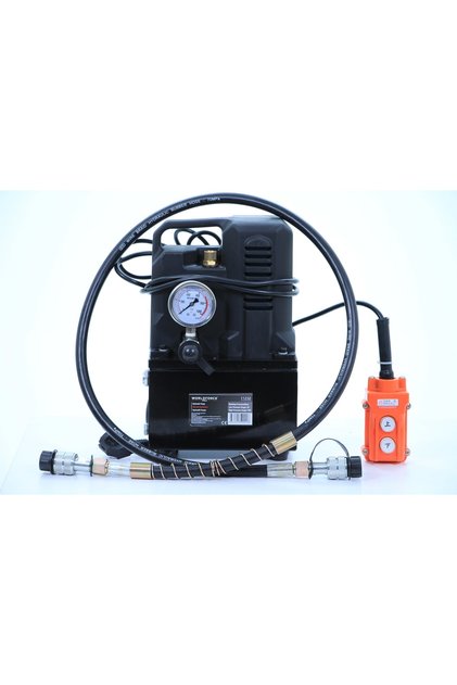Elektro Hidrolik Pompa 1000 Bar 2 Litre Yağ Kapasiteli Kablolu Kumandalı 220v Yağ Ünitesi