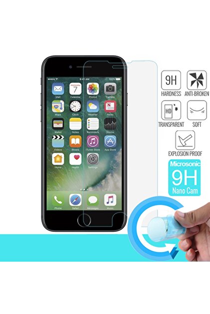 Microsonic Apple iPhone 7 Plus Nano Cam Ekran koruyucu Kırılmaz film - 5