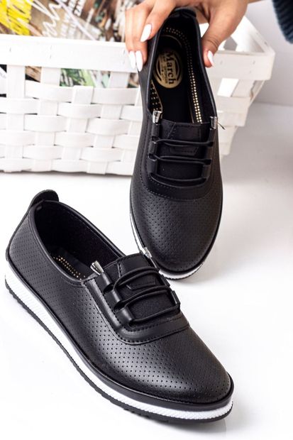 Lal Shoes & Bags Arica Bayan Ayakkabı-siyah - 1