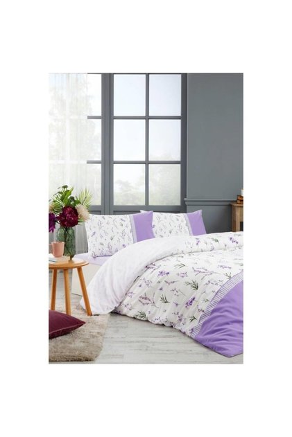 M.vision Double Duvet Cover Set Purple Vervana 200x220 Cm
