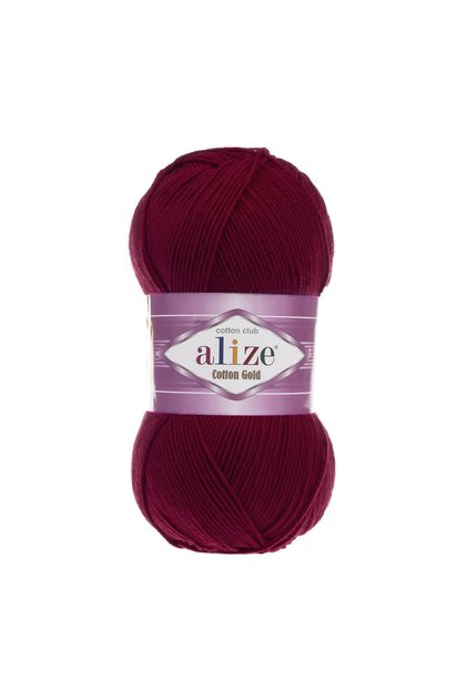 Cotton Gold 057 Mürdüm El Örgü İpliği