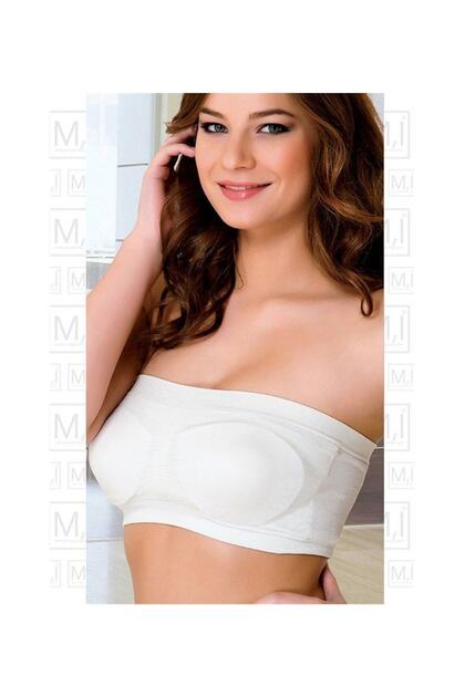 Bustieră corset pentru femei fără bretele - 4022 cu tampoane