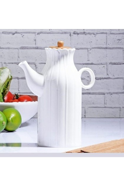 Papatya Model 1 Lt Porselen Yağdanlık