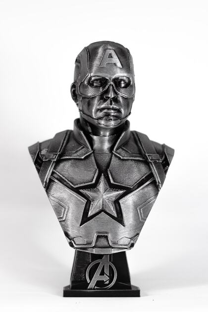 Captain America Büst / Figür - Marvel Comics - 15 Cm
