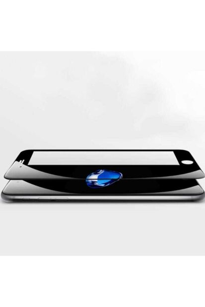 Apple Iphone 8 Plus Uyumlu Ekran Koruyucu Kırılmaz Tam Ekran Sert Temperli Cam Siyah - 4