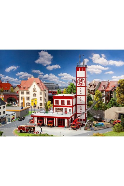 1:87 Ho Maket Modern Itfaiye Merkezi -130159