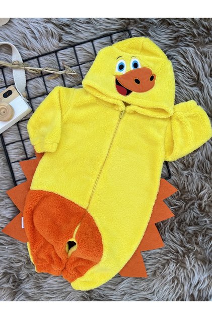 Welsoft Plush Unisex Zippered Winter Dinosaur Baby Sleeping Bag