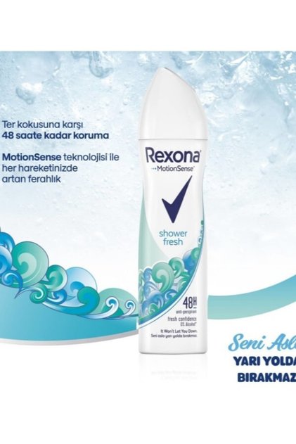 Antiperspirant Sprey Deodorant Kadın Shower Fresh 150 ml 1 Adet