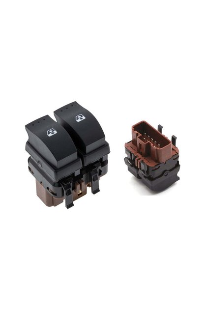 Renault Megane,laguna,trafic Ön Sol Cam Anahtar 10 Pin Kahverengi
