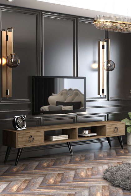 Lima Tv Ünitesi Ceviz 180 Cm