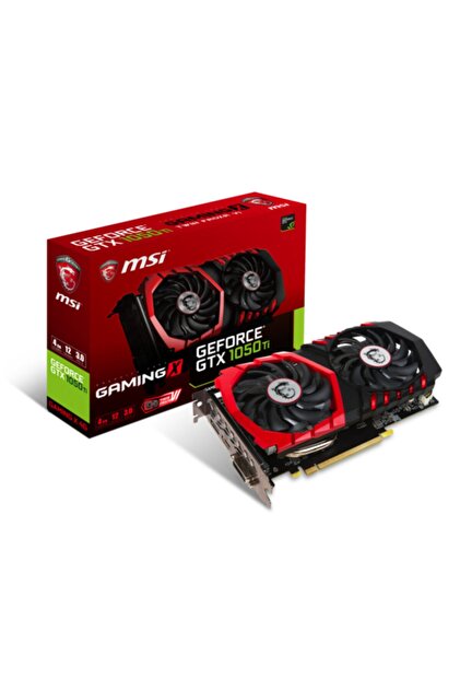 Msi Geforce Gtx1050 Tı Gaming X 4g Gtx1050tı 4 gb Gddr5 128b Dx12
