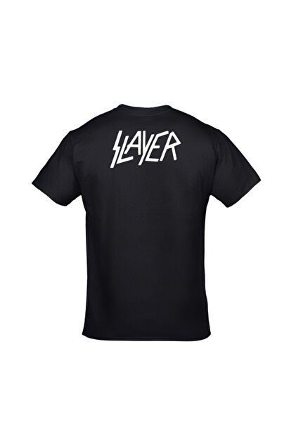 Genel Markalar Slayer Ön Arka Baskılı Siyah Tshirt - Fiyatı, Yorumları