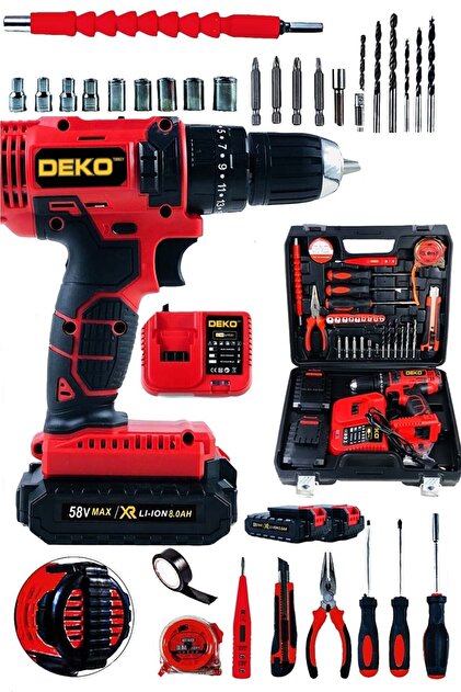 DEKO TURKEY Dkt2069 Darbeli Çift Motor Turbo Şarjlı Entegreli Çift