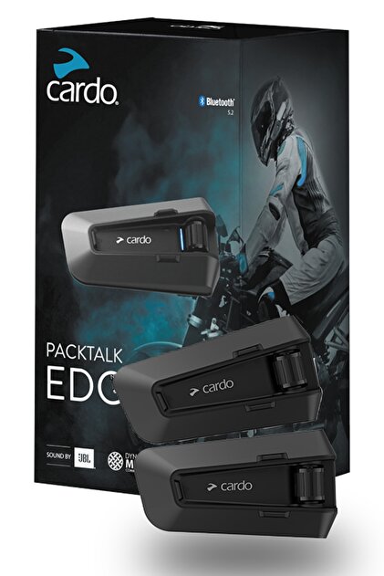 Cardo Packtalk Edge Duo Jbl Bluetooth Ve Intercom (ikili Paket