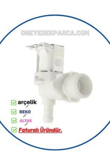 6230 H Bulaşık Makinesi Su Giriş Vanası Tekli Ventil
