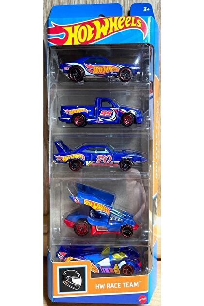 HOT WHEELS 1806 Beşli Araba Seti Hw Race Team Hfv87 - Fiyatı