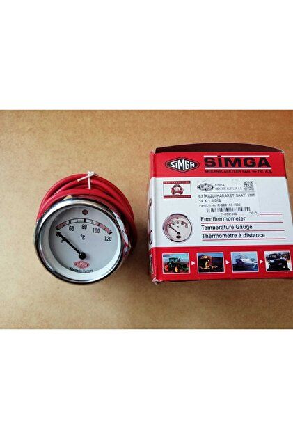 SIMGA Ikazlı Hararet Saati 063mm 2m Civalı Th6301002 - Fiyatı