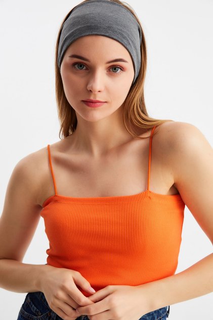 Women's Double-Sided Use Alternative, Combed Cotton, Non-Slip, Lightweight, Sports Hair Band Bandana