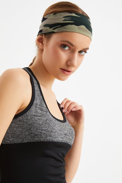 Women's Cotton Combed Non-Slip Anti-Sweat Ultra Light Sports Hair Band Bandana