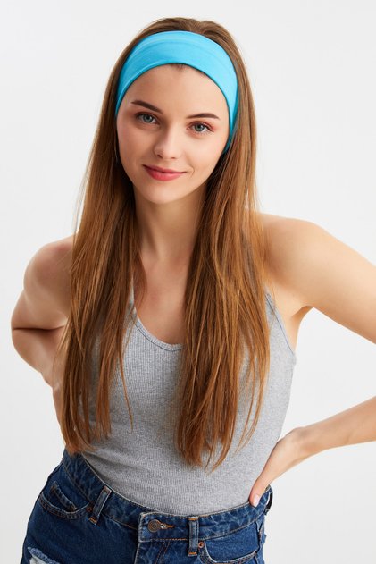 Women's Cotton Combed Cotton, Non-Slip, Anti-Sweat, Ultra Light, Sports Hair Band Bandana