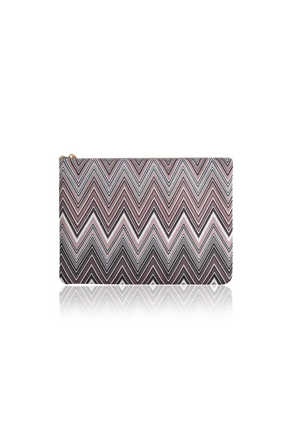 Zigzag Clutch Çanta