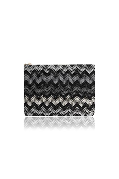 Zigzag Clutch Çanta