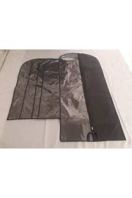 Suit and Tunic Cover Set of 5, 64x100-140 Cm PVC Transparent