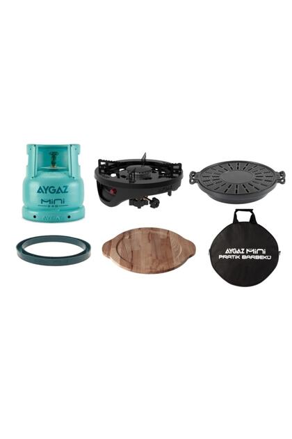 Mini Pratik Barbekü+mini Ocak Ekstra +mini Barbekü Çnta +mini Barbekü Altlık+mini Altlık Tüp