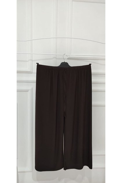Women's Mother Elastic Waist Wide Leg Lycra Buzi Comfortable Trousers