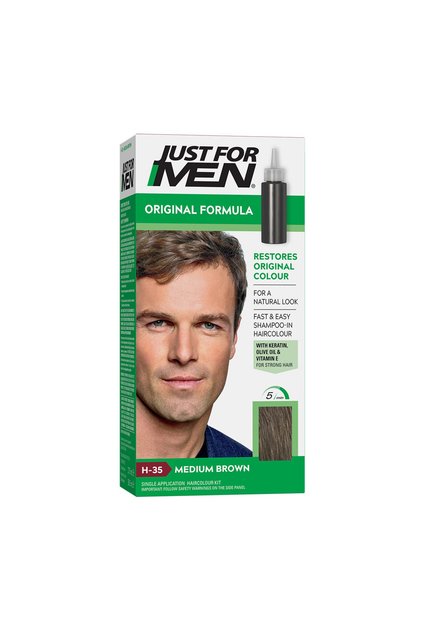 Doğal Görünüm Sağlayan Saç Boyası Orta Kahve H-35