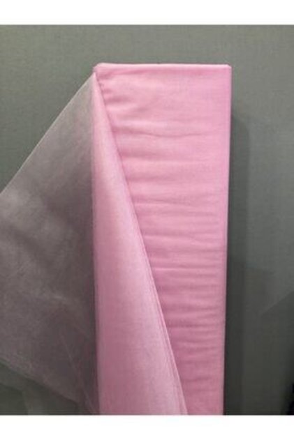 Pembe Kristal Tül En 3 Mt Boy 1 Mt