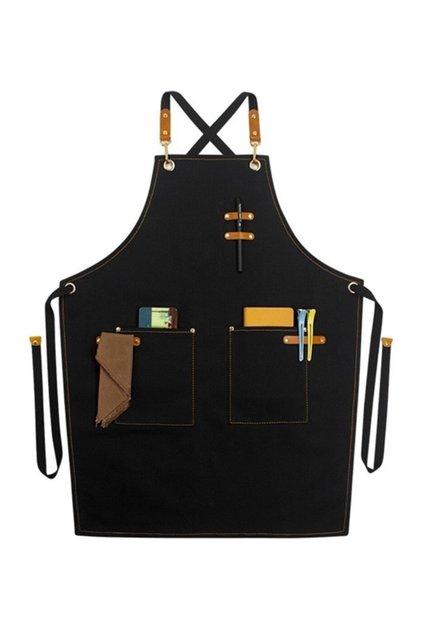 Cafe Restaurant Apron Tattoo Barista Chef Hairdresser Cook Design Apron