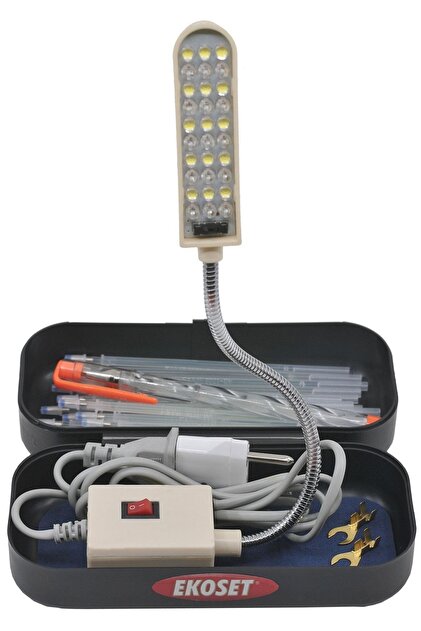 ekoset Ultraviyole Uv Led Lamba Ve 20 Adet Ince Tip Uv Kalem Seti