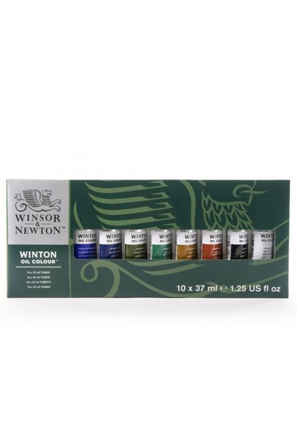 Winsor & Newton : Winton Yağlı Boya Tanıtım Seti : 10 Renk X 37 Ml