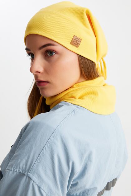 Women's Cotton Camisole, Anti-Sweat, Ultra Light and Soft Beret Neck Collar Set