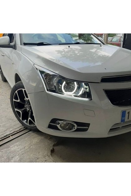 Chevrolet Cruze Uyumlu - Far Içi U Tip Angel 16 Renkli
