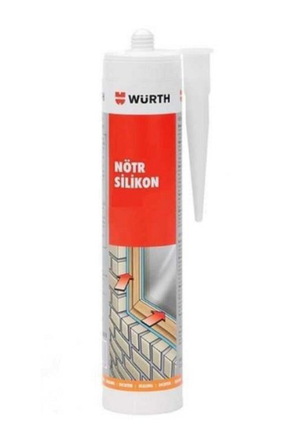 NÖTR KOYU GRİ SİLİKON ANTRASİT GRİ GÜÇLÜ YAPIŞTIRICI SİLİKON 310ML
