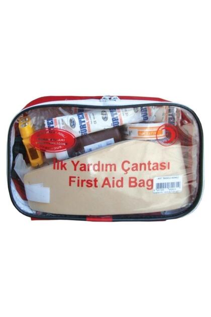 Ilk Yardım Çantası Renkli Bez Çantalı Karayollarına Uygun