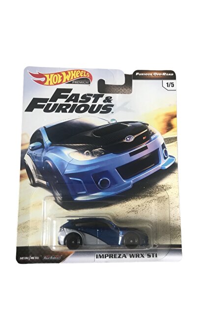ミニカー Hotwheels STH SUBARU IMPREZA WRX HOT WHEELS Premium Fast & Furious Off - Road Subaru Impreza Wrx