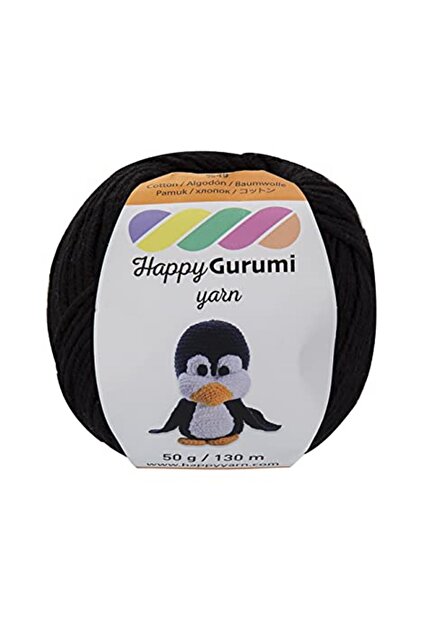 Happy Yarn Happy Gurumi Soft Cotton Punch & Amigurumi İpi – 50 g