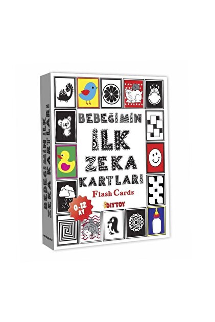 DIY Toys 1369 Flash Cards Bebeğimin Ilk Zeka Kartları -dıytoy