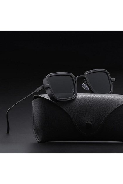 نظارة شمسية Steampunk بإطار معدني Uv400 للجنسين